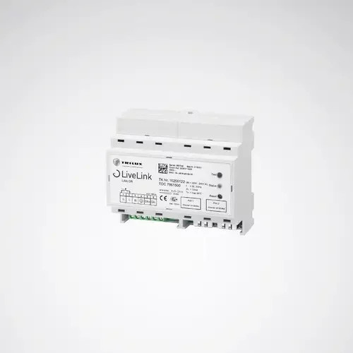 Trilux Steuergerät LiveLink LAN DR Bridge Gateway in Weiß - Bild 1