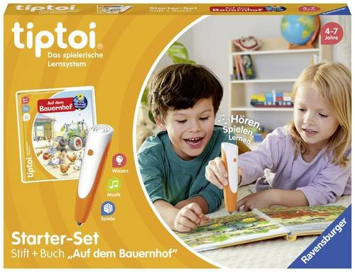 Ravensburger tiptoi Starter-Set Wieso? Weshalb? Warum? Auf dem Bauernhof Lernbuch - Bild 2