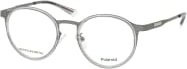 Polaroid PLD D550/G Brille, Vollrand, Rund, Grey, Herren - Bild 1