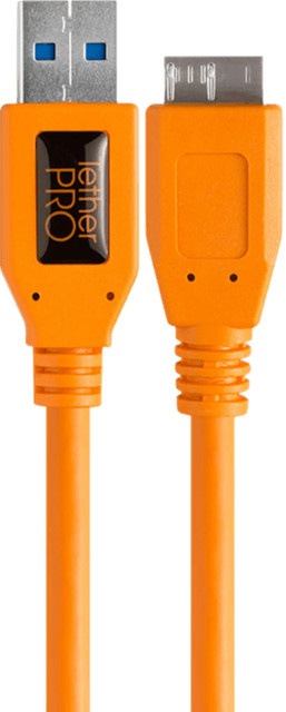 Tether Tools TetherPro USB-C auf USB-3.0 Kabel in Orange - Bild 1