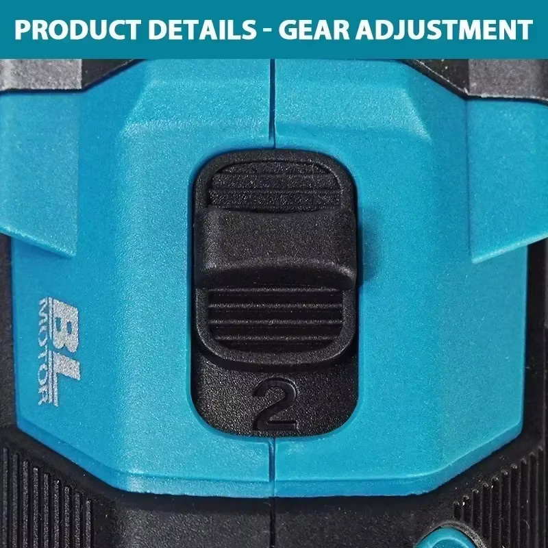 Makita DDF487 Akku-Bohrmaschine 18V bürstenlos in Blau - Bild 4