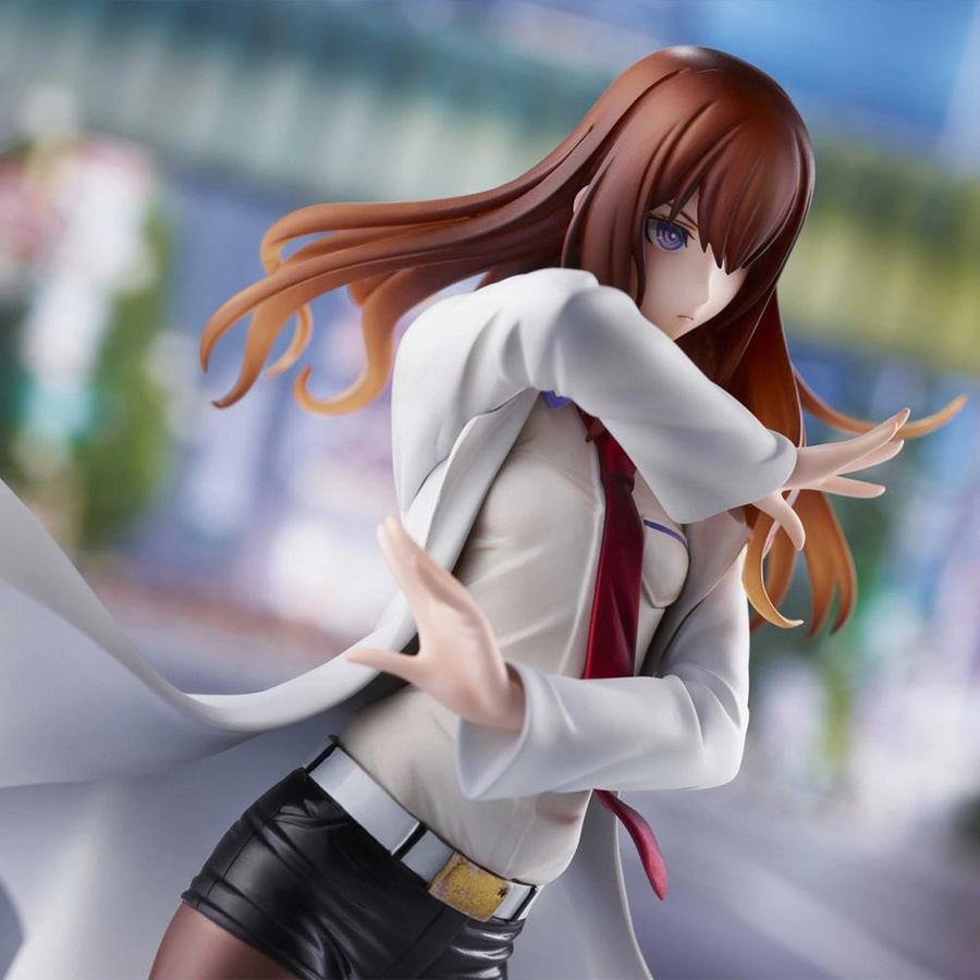 Steins;Gate Makise Kurisu Actionfigur, weiße Kleidung, ab 18 Jahre - Bild 2