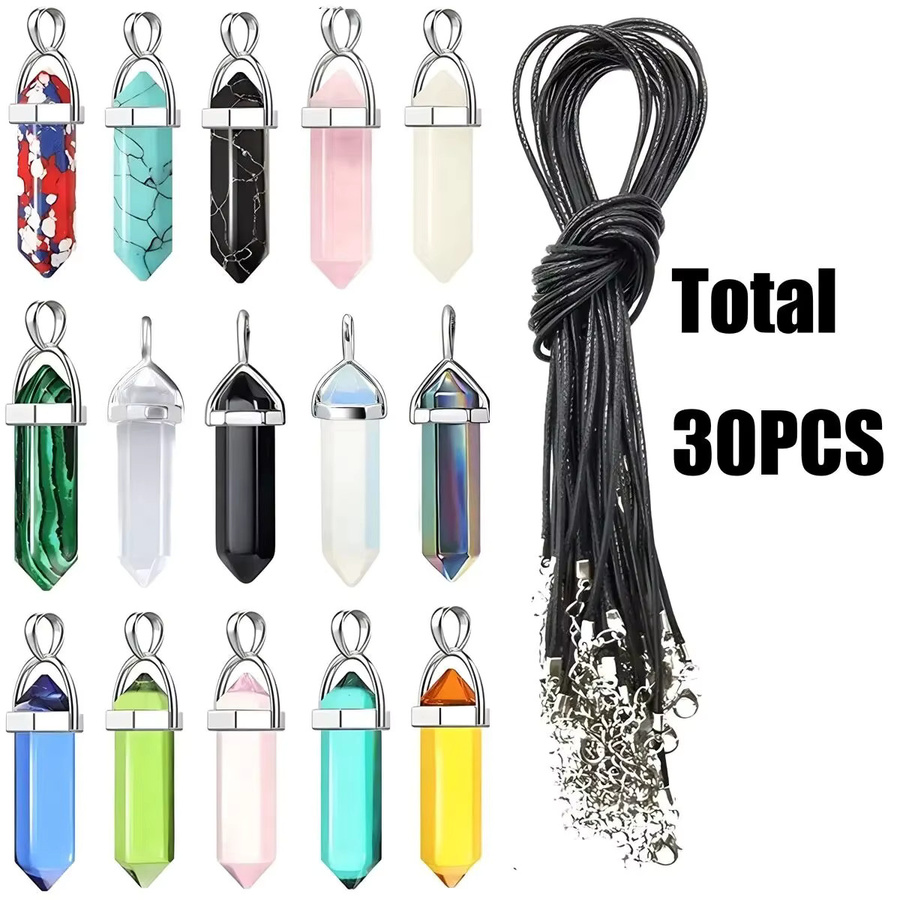 Chakra-Anhänger, synthetischer Kristall, Bunt, Unisex - Bild 2