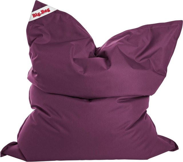 Sitting Point Sitzsack Big Bag Brava 380 in Aubergine mit abnehmbarem Bezug und Füllöffnung - Bild 1