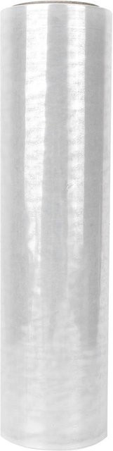 Extra dicke Stretchfolie als selbstklebende Verpackungsfolie in Weiß und Transparent - Bild 1