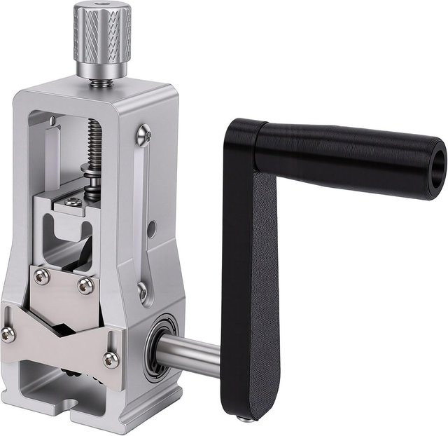 Manuelle Drahtabisoliermaschine von GoolRC aus Stahl in Silber für Kabel von 1,5 mm bis 15 mm - Bild 1