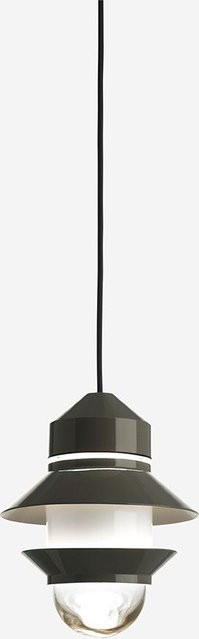 Marset Santorini Outdoor Pendelleuchte in Grau aus Polycarbonat und Glas mit IP65 Schutzklasse - Bild 1