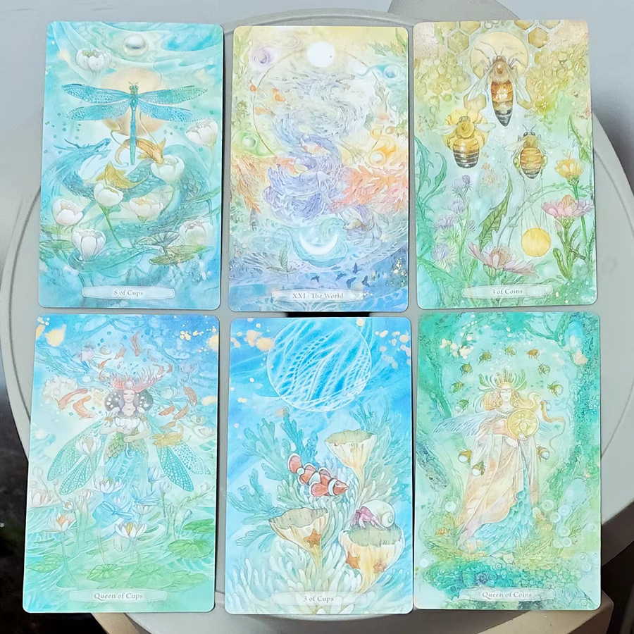 Verdance Tarot-Deck, 78 Stück, Natur, Kartenspiel - Bild 4