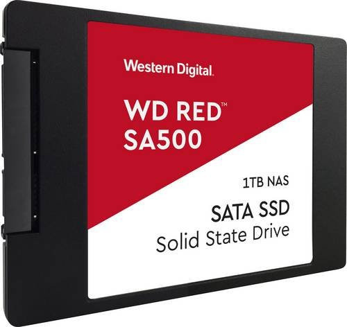 Western Digital WD Red SA500 Interne SATA SSD 1TB 2.5 Zoll Schwarz - Bild 1