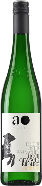 AO Mosel Riesling Weißwein, 2025, Mosel, halbsüß, 10,5 % vol, 0,75 l - Bild 1