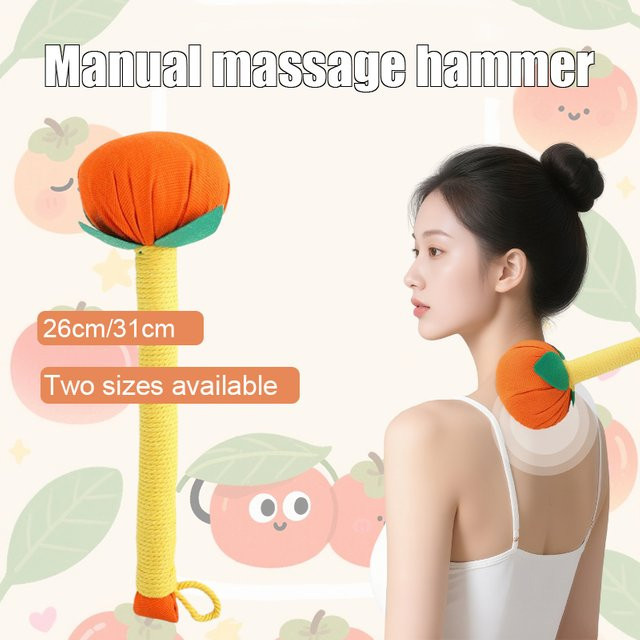 Ai Cao Meridian Massagehammer, persimmonförmiges Handwerkzeug - Bild 1