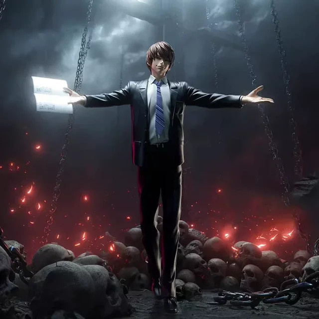 Bandai Death Note Light Yagami GK Figur, 30cm, Einzelfigur, adults - Bild 1