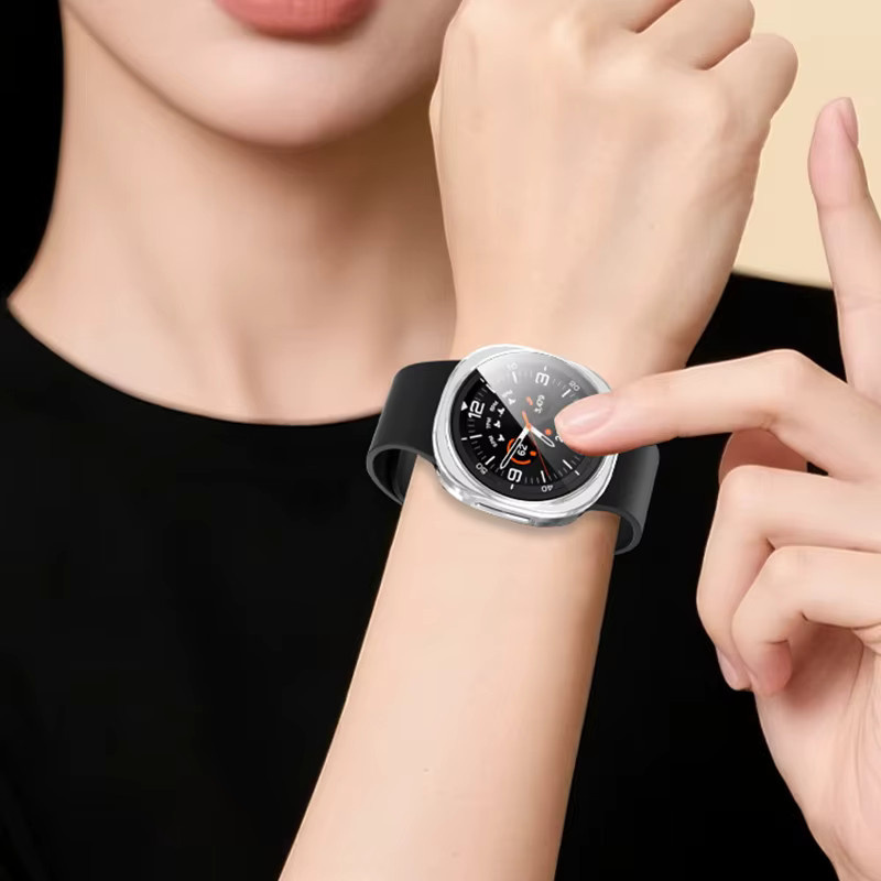 KILPILLS Schutzhülle für Samsung Galaxy Watch 8 Smartwatch in Transparent, weiche TPU-Hülle für 40 mm und 44 mm Modelle - Bild 3