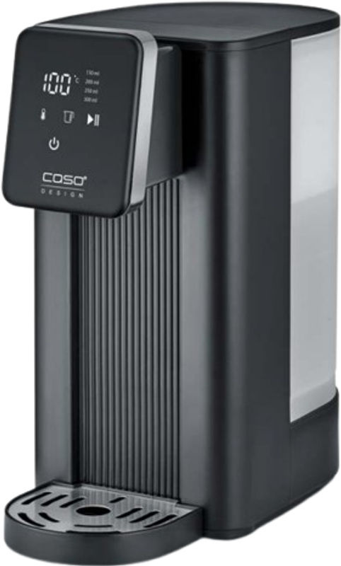 Caso HW 616 Turbo Heißwasserspender mit Wasserfilter in Schwarz/Silber, 2500 Watt - Bild 2