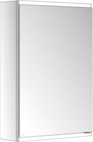 Keuco Spiegelschrank Royal Modular 2.0 in Weiß und Silber, 1-türig mit Beleuchtung, B/T/H: 50 x 16 x 70 cm - Bild 1