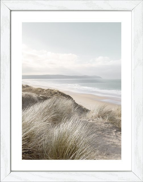 Gerahmtes Bild NORDIC BEACH V von PRO ART in Multicolour, Motiv: Sommerliche Strandfotografie im skandinavischen Stil, B/H: 24,0 x 19,0 cm - Bild 1