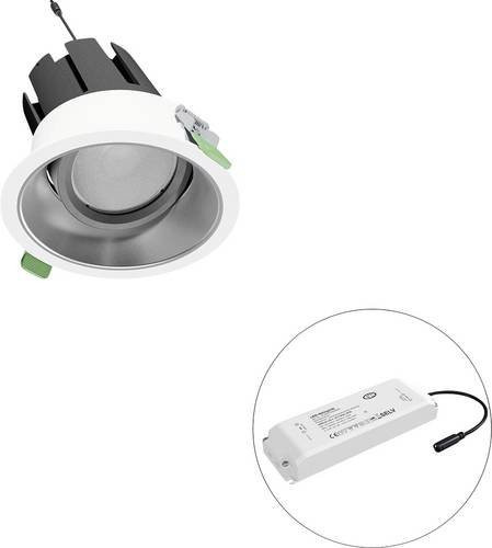 EVN LED-Deckenstrahler F04R14SM3830L38P in Weiß, rund und verstellbar - Bild 1