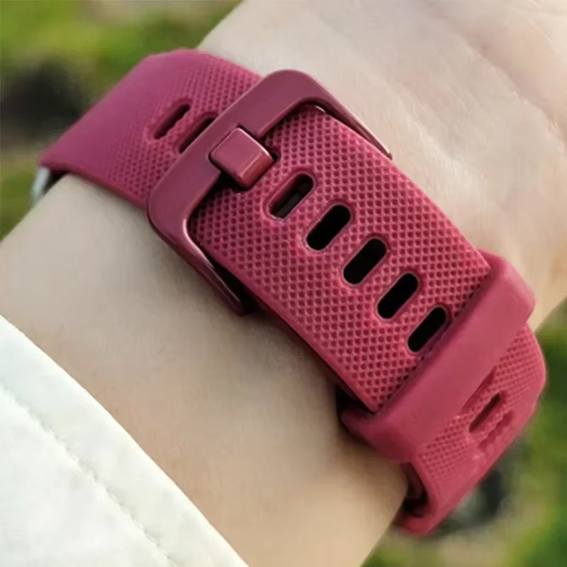 Samsung Uhrenarmband Silikon, Schwarz, Unisex - Bild 2