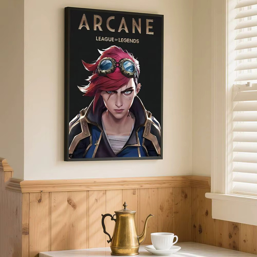 Kayou Arcane Season 2 Anime Poster Kunstdruck in Multicolour, Papier-Wandposter für deine Heimdekoration - Bild 6
