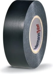 HellermannTyton PVC Isolierband schwarz HTAPE-FLEX15-19x20BK - Bild 1