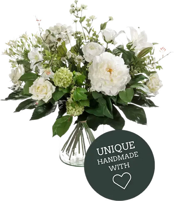 Künstlicher Blumenstrauß Joey von Aplanta, gemischte Blumen, Höhe: 60 cm - Bild 1
