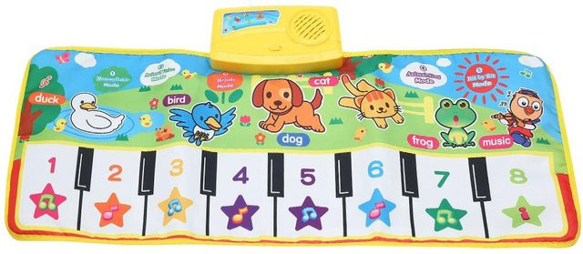 Kidsly Musik Klavier Teppich, Musikmatten, Bunt / Mehrfarbig - Bild 1