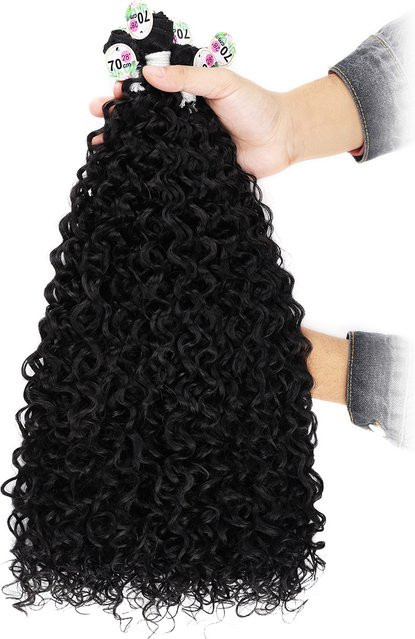 Booming Hair Wasserwellen-Haarverlängerung, synthetisch, Damen - Bild 1