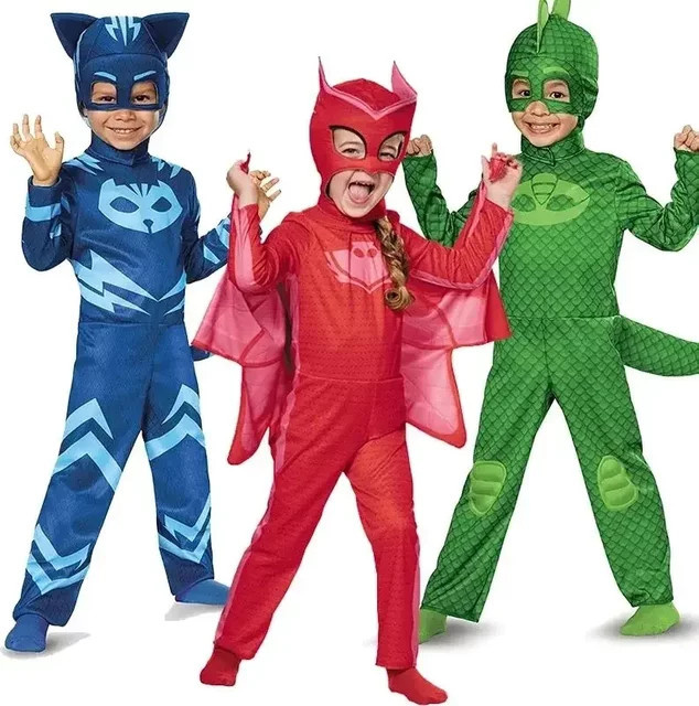 HHYRCOS PJ Masks Cosplay Kostüme, Umhang, für Jungen - Bild 1