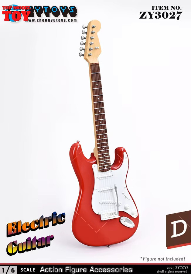 ZYTOYS ZY3027 Elektrische Gitarre, Zubehör, 1/6 Skala - Bild 4