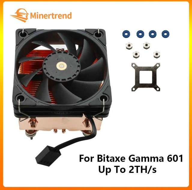 Minertrend Kühlkörper-Kit aus reinem Kupfer für Bitaxe Gamma 601 Hochleistungs-Mining-Maschinen - Bild 1