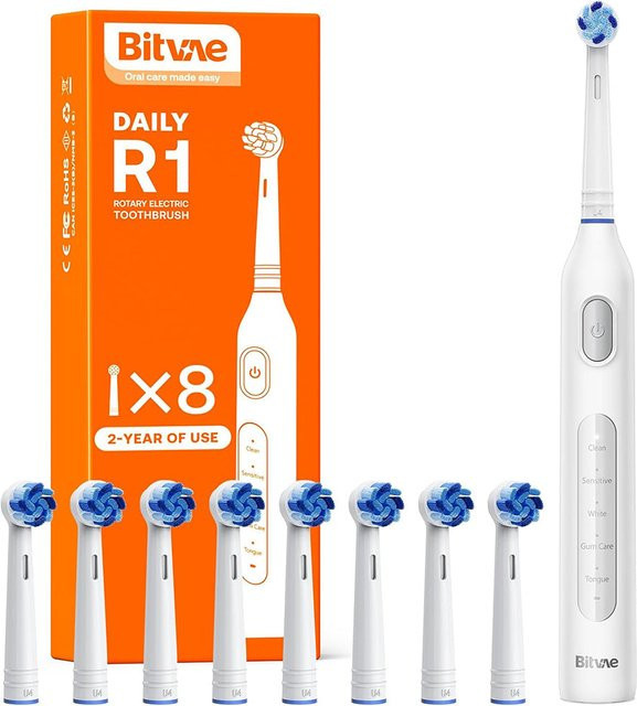 Bitvae R1 Elektrische Zahnbürste, Weiß, Unisex - Bild 1