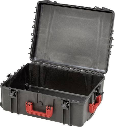 Parat PROTECT 71 Roll Werkzeugkoffer unbestückt, schwarz, wasserdicht und stapelbar, B: 68,7 cm, T: 28,6 cm, H: 52,8 cm - Bild 1