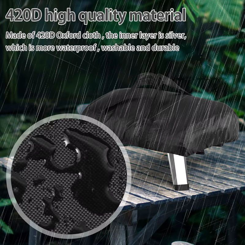 Wasserdichte Pizzaofen Abdeckung aus Oxford-Gewebe von Willstar in Schwarz, Breite: 110 cm, Tiefe: 40,64 cm - Bild 5