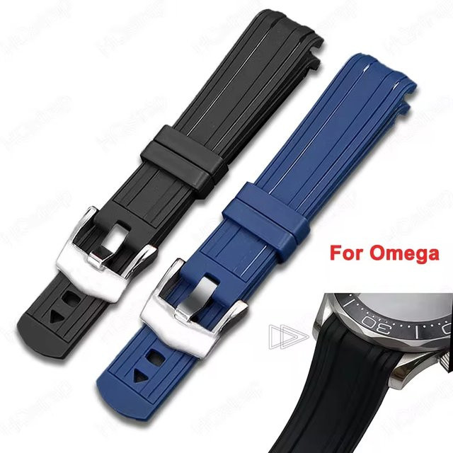 HQstrap Uhrenarmband Kautschuk, 20 mm, Schwarz, Unisex - Bild 1