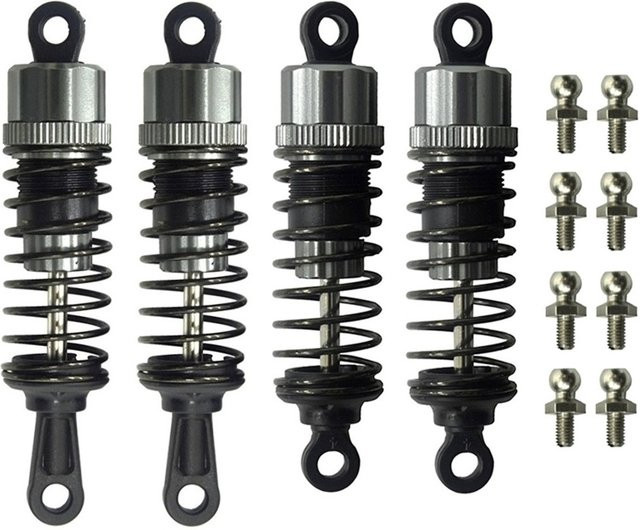 HBX Metall-Öl-Stoßdämpfer vorne und hinten, RC-Autoteile Upgrade-Zubehör - Bild 1