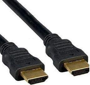 E+P Elektrik HDMI-Verbindungskabel mit Goldbeschichtung, Schwarz, Länge: 2 m - Bild 2