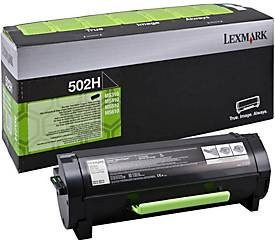 Original Lexmark Toner 502H Tonerkassette Schwarz für Laserdrucker - Bild 2