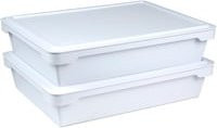 Ooni Aufbewahrungsbox Set für Pizzateig, weiß, luftdicht und stapelbar - Bild 1