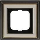 Busch-Jaeger Rahmen 1-fach aus Metall in Elfenbein/Beige - Bild 1