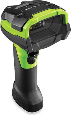 Zebra DS3608-HD Barcode-Scanner Handgerät in Schwarz-Grün mit USB-Anschluss - Bild 1