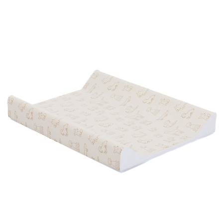 Fillikid Keil Wickelauflage Small für Hunde, 2 Stück, Beige, B: 50 cm, T: 66 cm