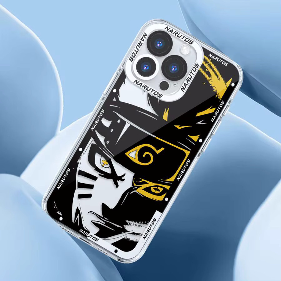 Weiche Handyhülle Naruto Design für iPhone und iOS Modelle in Multicolour - Bild 3