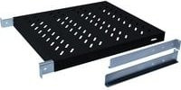 Digitus Netzwerkschrank-Geräteboden DN-97645 für 19 Zoll Schränke, 1 HE, Tiefe: 600 mm, Schwarz - Bild 2