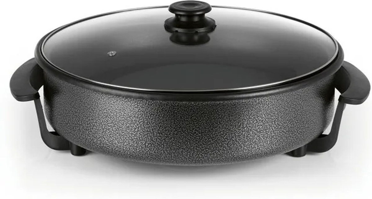 GOURMETmaxx Elektrische Party-Pfanne in Schwarz und Edelstahl, B/H/L: 45 x 41 x 17,5 cm - Bild 3