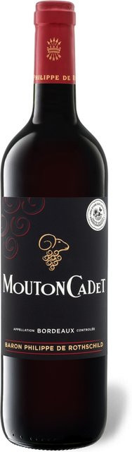 Mouton Cadet Bordeaux Rotwein trocken 2023 0,75 l - Bild 1
