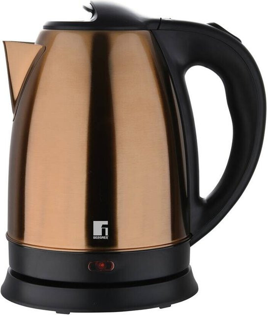 BERGNER Wasserkocher in Schwarz-Bronze mit 1,7 l Fassungsvermögen - Bild 1