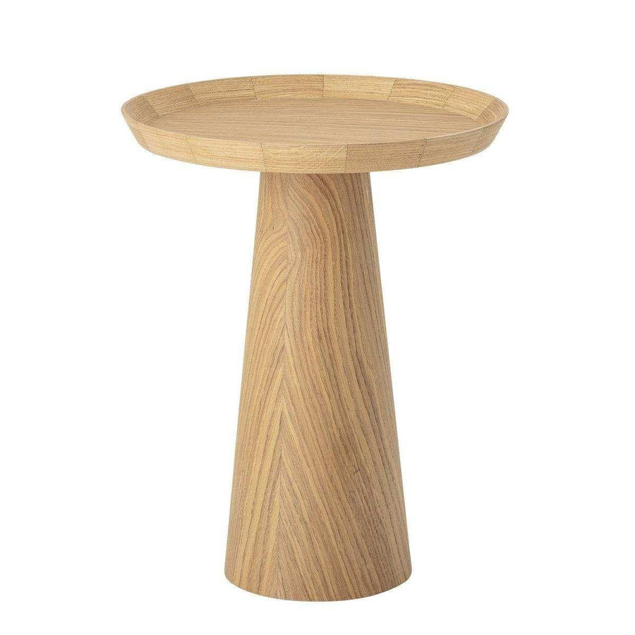 Bloomingville Beistelltisch Luana in Eiche Natur, skandinavisches Design, rund, B/T/H: 44 x 54,5 x 44 cm - Bild 1