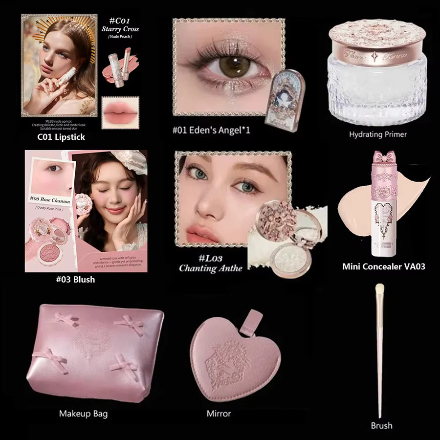 Flower Know Little Angel Collection Make-up Set, Matt - Bild 2