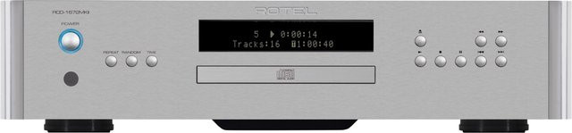 Rotel RCD-1572 MKII CD-Spieler in Silber mit XLR, Cinch und koaxialem Digitalausgang - Bild 1