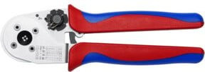 Knipex 97 52 67 DT Vierdorn-Crimpzange für Stiftkontakte und Buchsenkontakte 0,35 bis 3 mm² in Multicolor - Bild 2